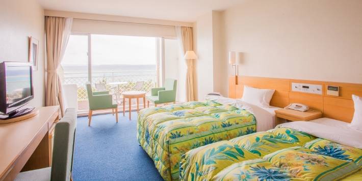 オーシャンビューツイン&バルコニー